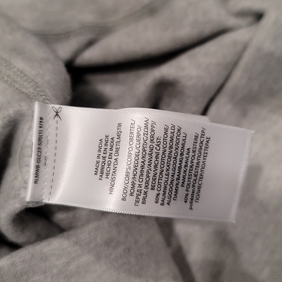 NWT men's polo sweatshirt - Picture 3 of 3